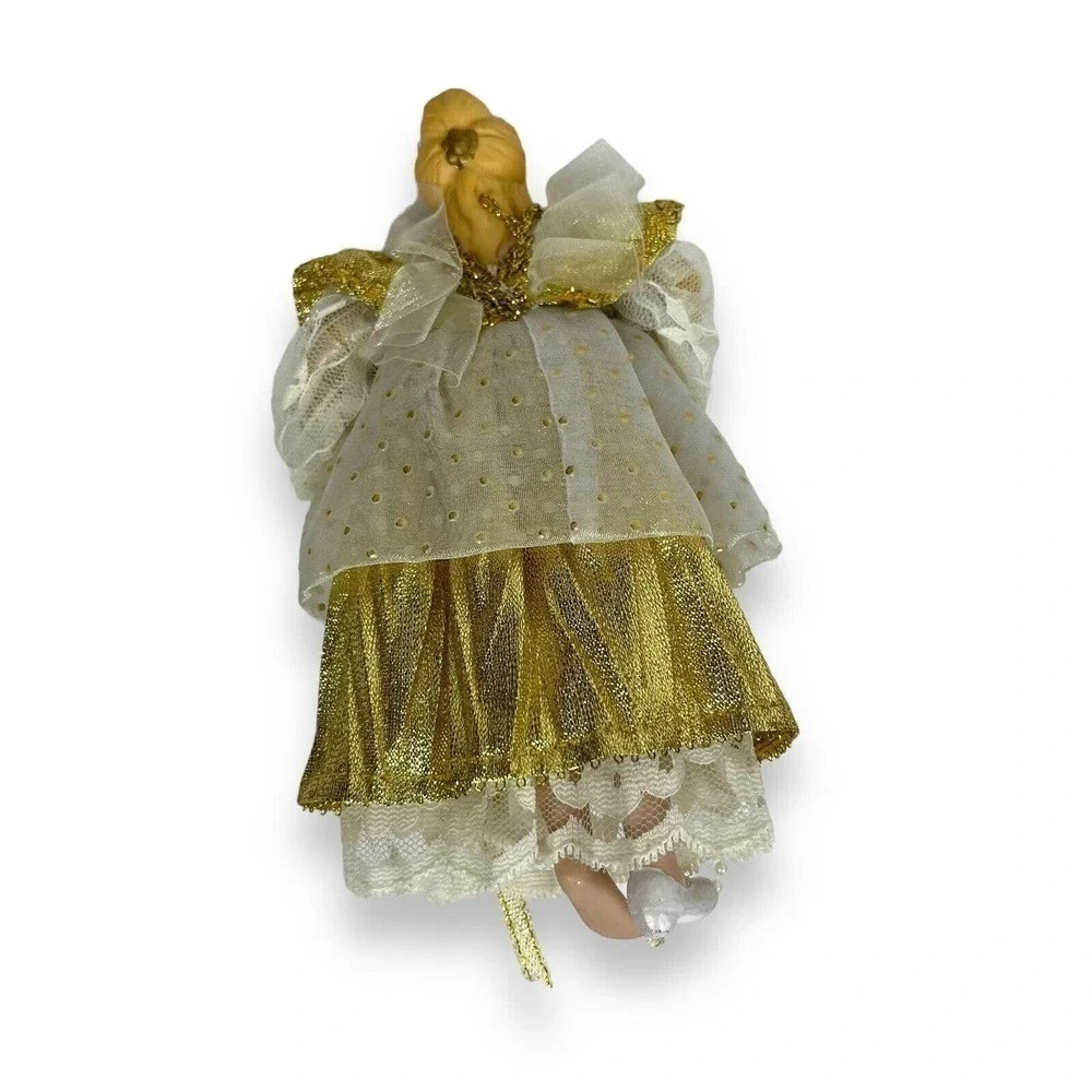 Vintage Porcelain Cinderella Christmas Ornament